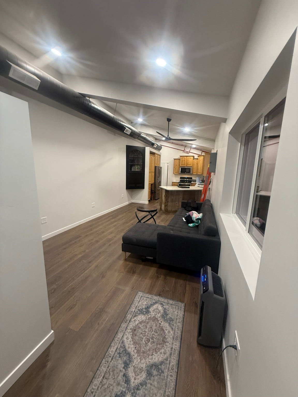 After — A framed shell turned into finished living space.